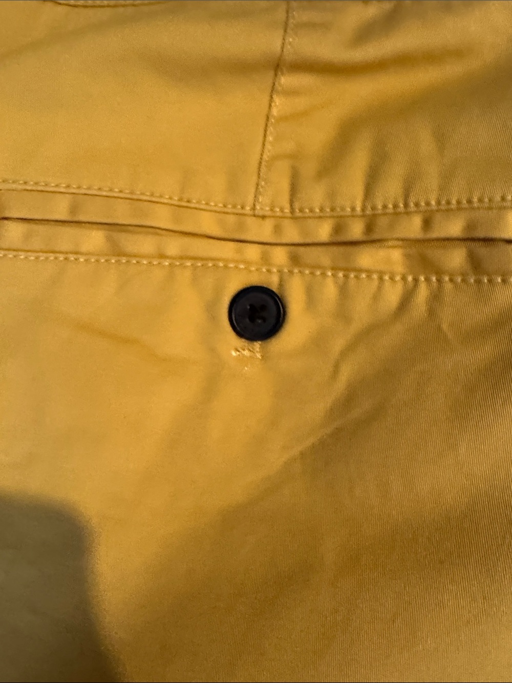 A/X Armani Exchange Men's Mustard Yellow Chino Pants - Picture 6 of 7